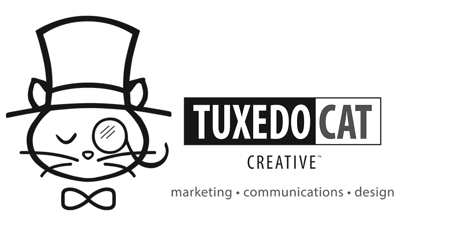 Tuxedo Cat Creative Logo